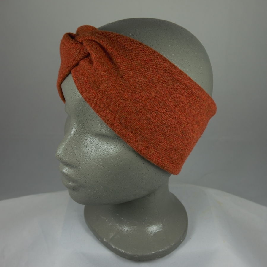 knotenstirnband-merino-schurwolle-dunkelorange